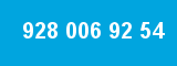 928 006 92 54